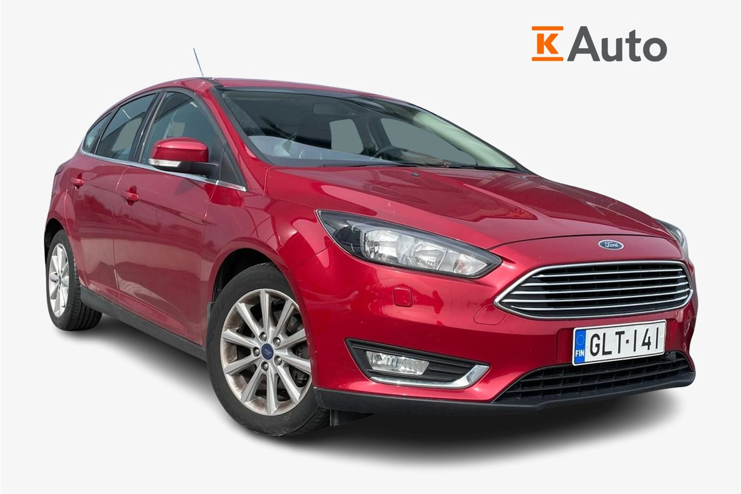 punainen Ford Focus 2015 kuva 1.