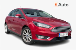 punainen Ford Focus 2015 kuva 1.