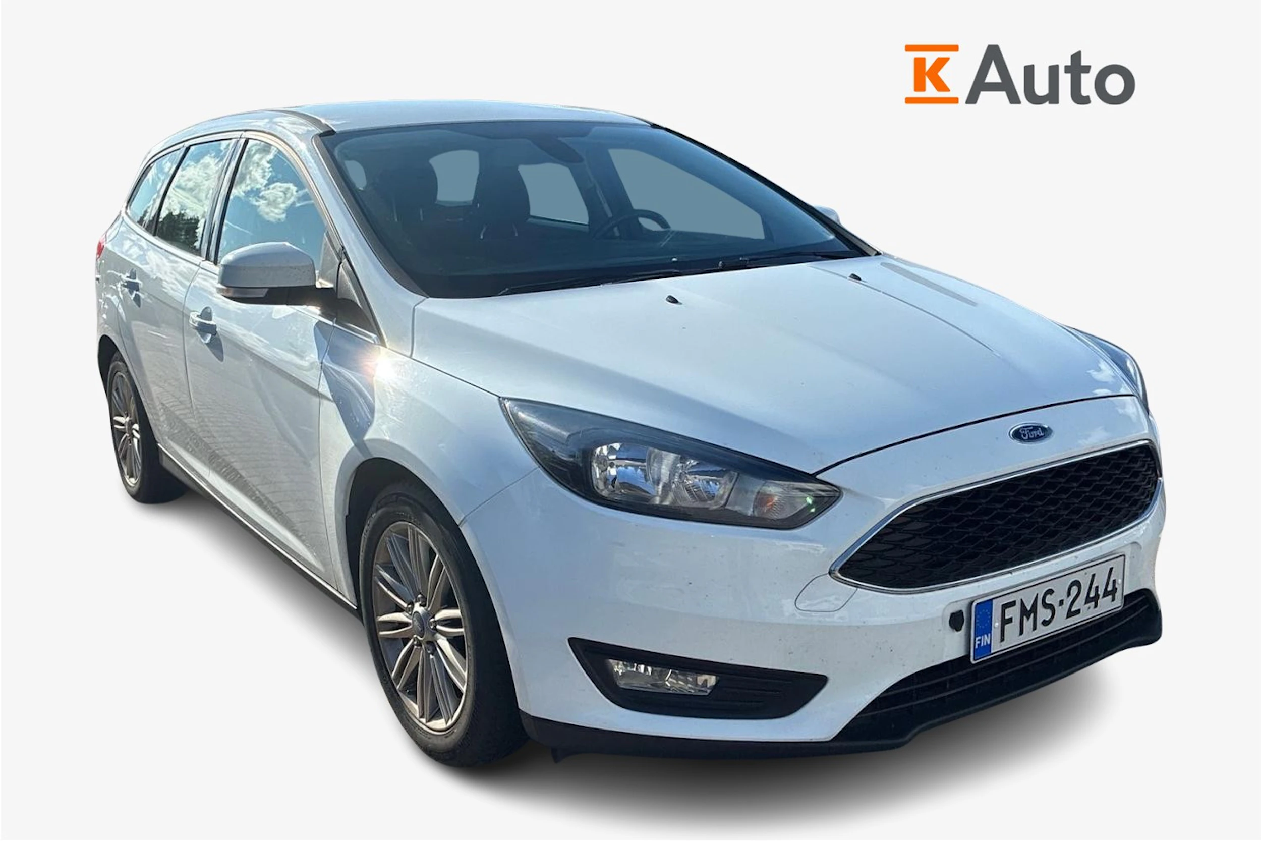 valkoinen Ford Focus 2017 kuva 1.
