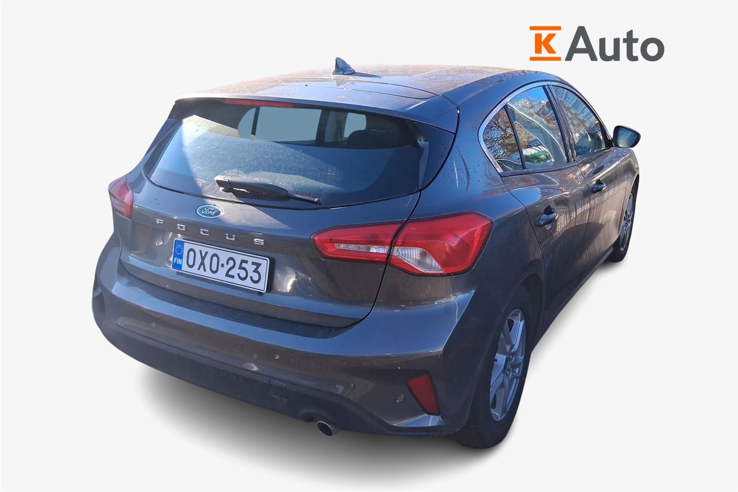 harmaa Ford Focus 2018 kuva 1.