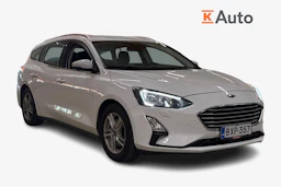 valkoinen Ford Focus 2019 kuva 1.