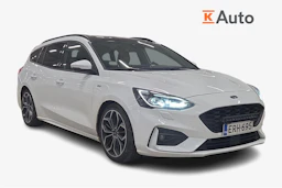 valkoinen Ford Focus 2019 kuva 1.