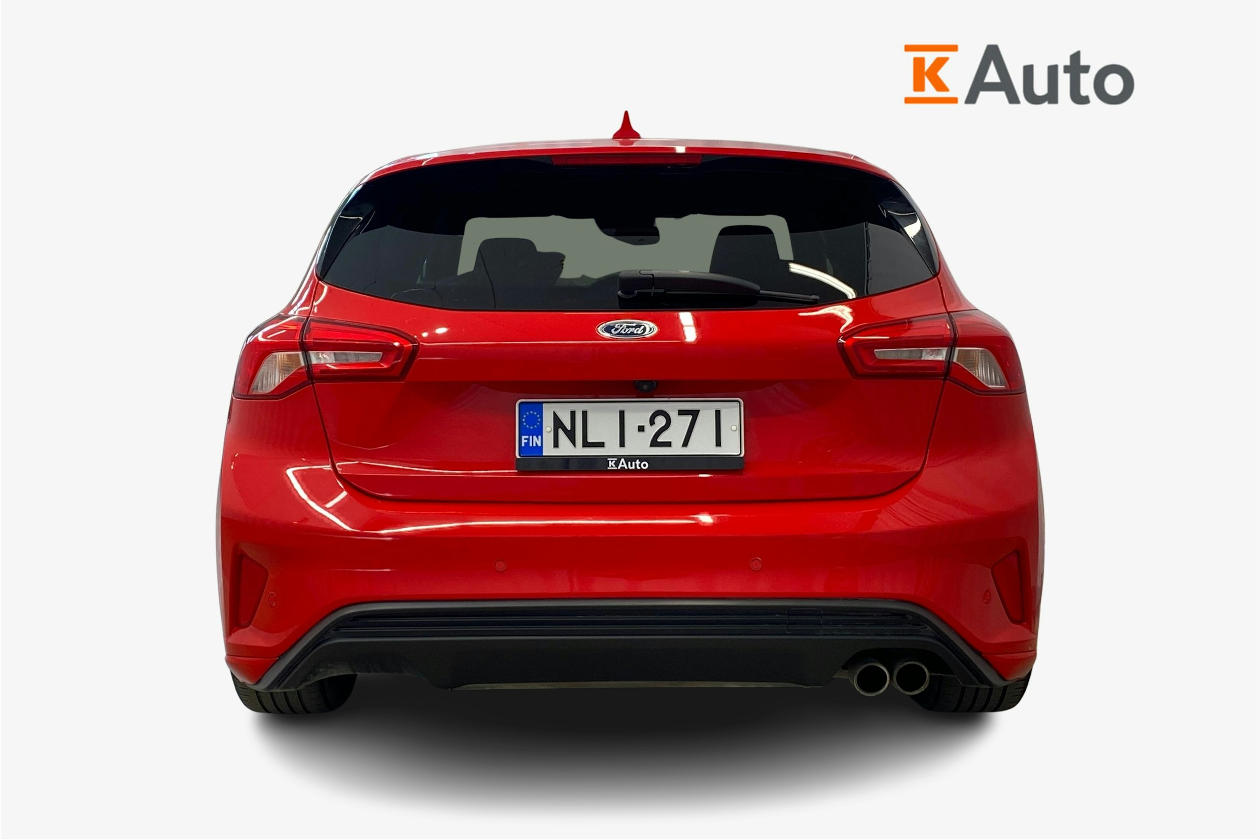 punainen Ford Focus 2019 kuva 3.