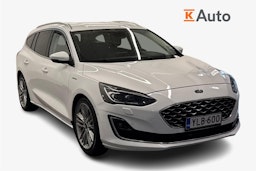 valkoinen Ford Focus 2019 kuva 1.