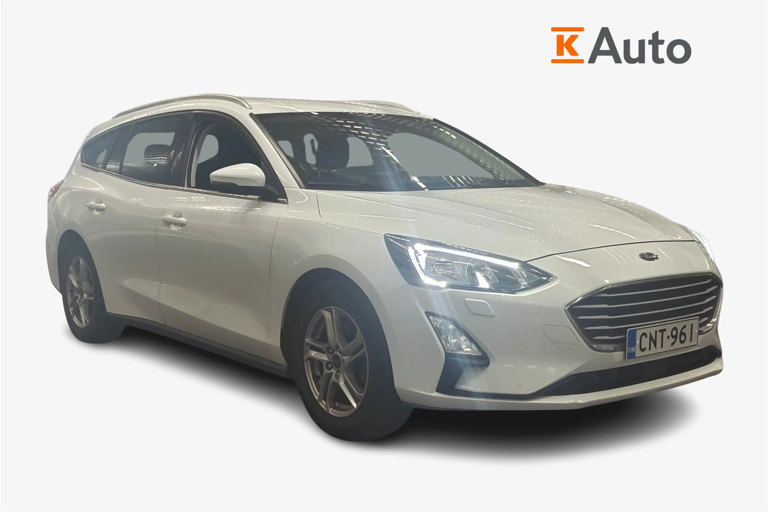 valkoinen Ford Focus 2020 kuva 1.