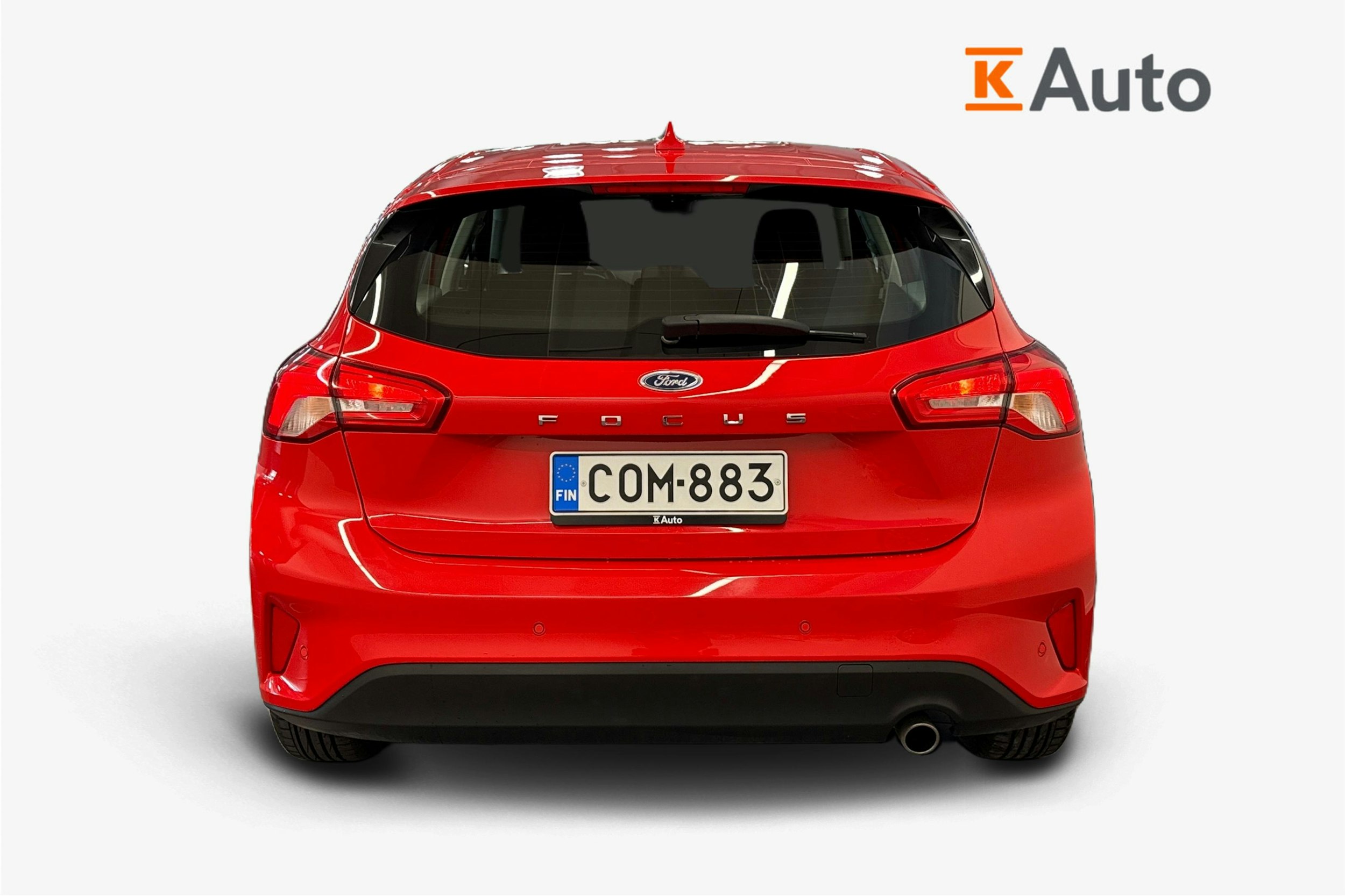 punainen Ford Focus 2020 kuva 3.