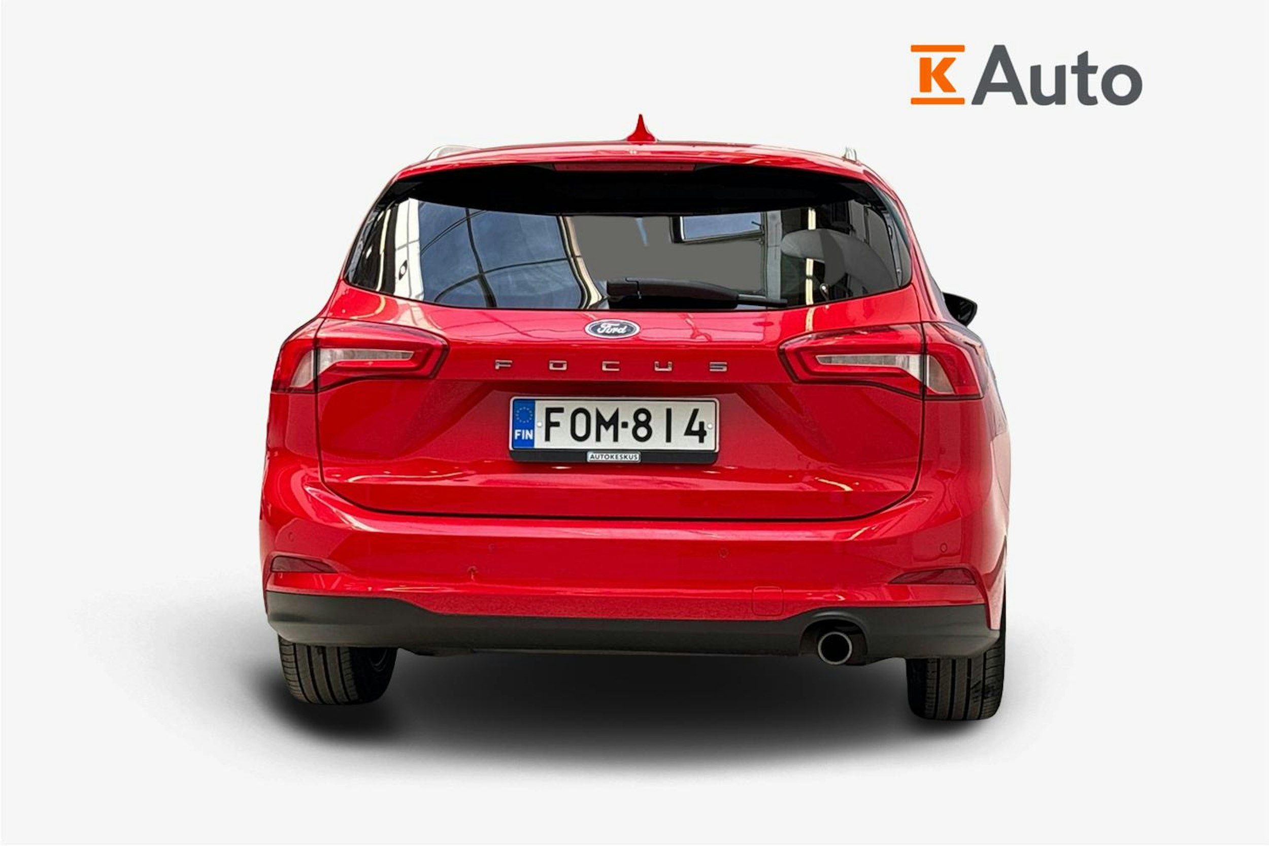 punainen Ford Focus 2020 kuva 3.