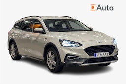 valkoinen Ford Focus 2020 kuva 1.
