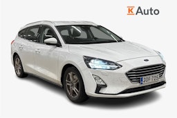valkoinen Ford Focus 2020 kuva 1.