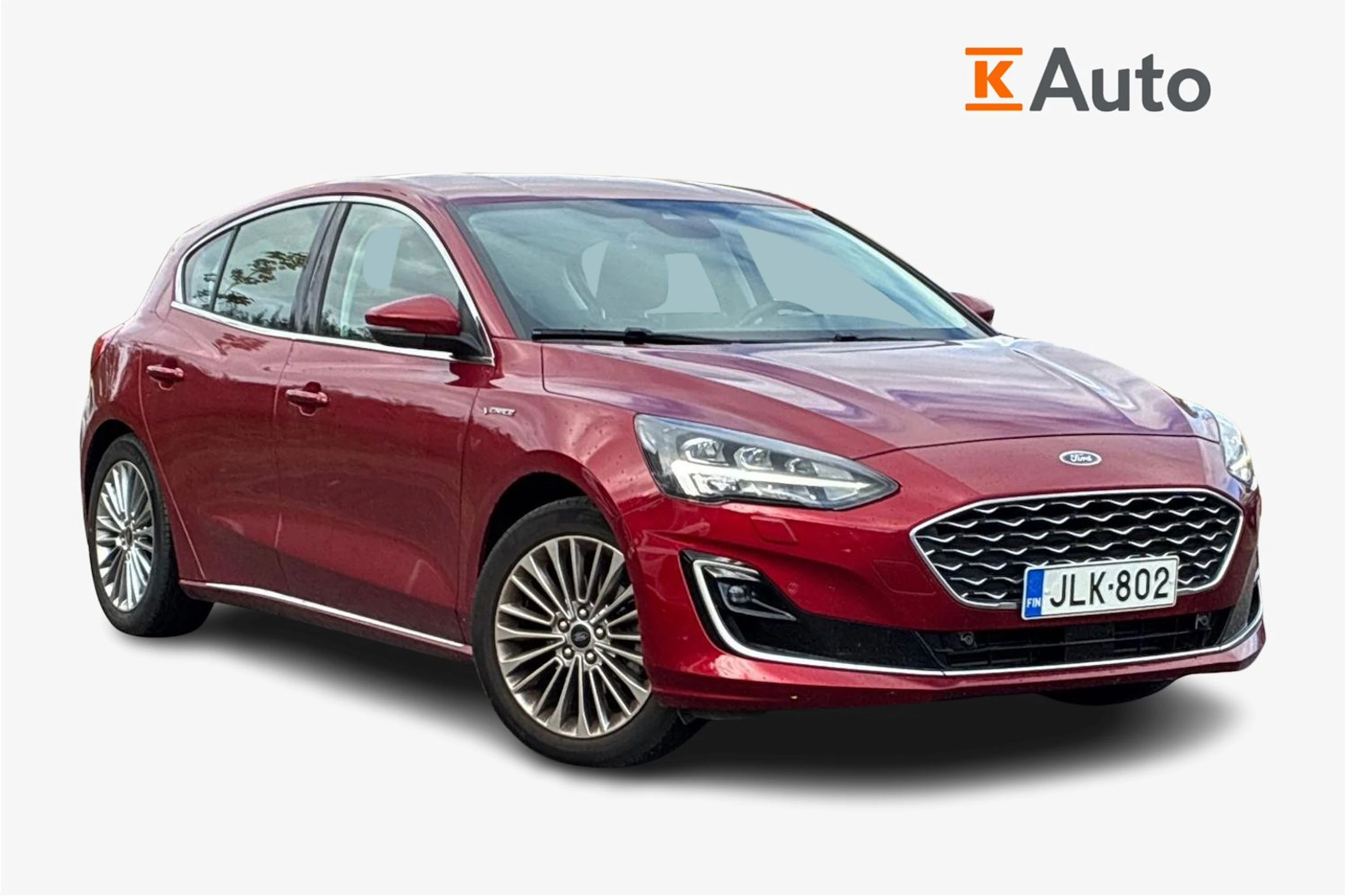 punainen Ford Focus 2020 kuva 1.