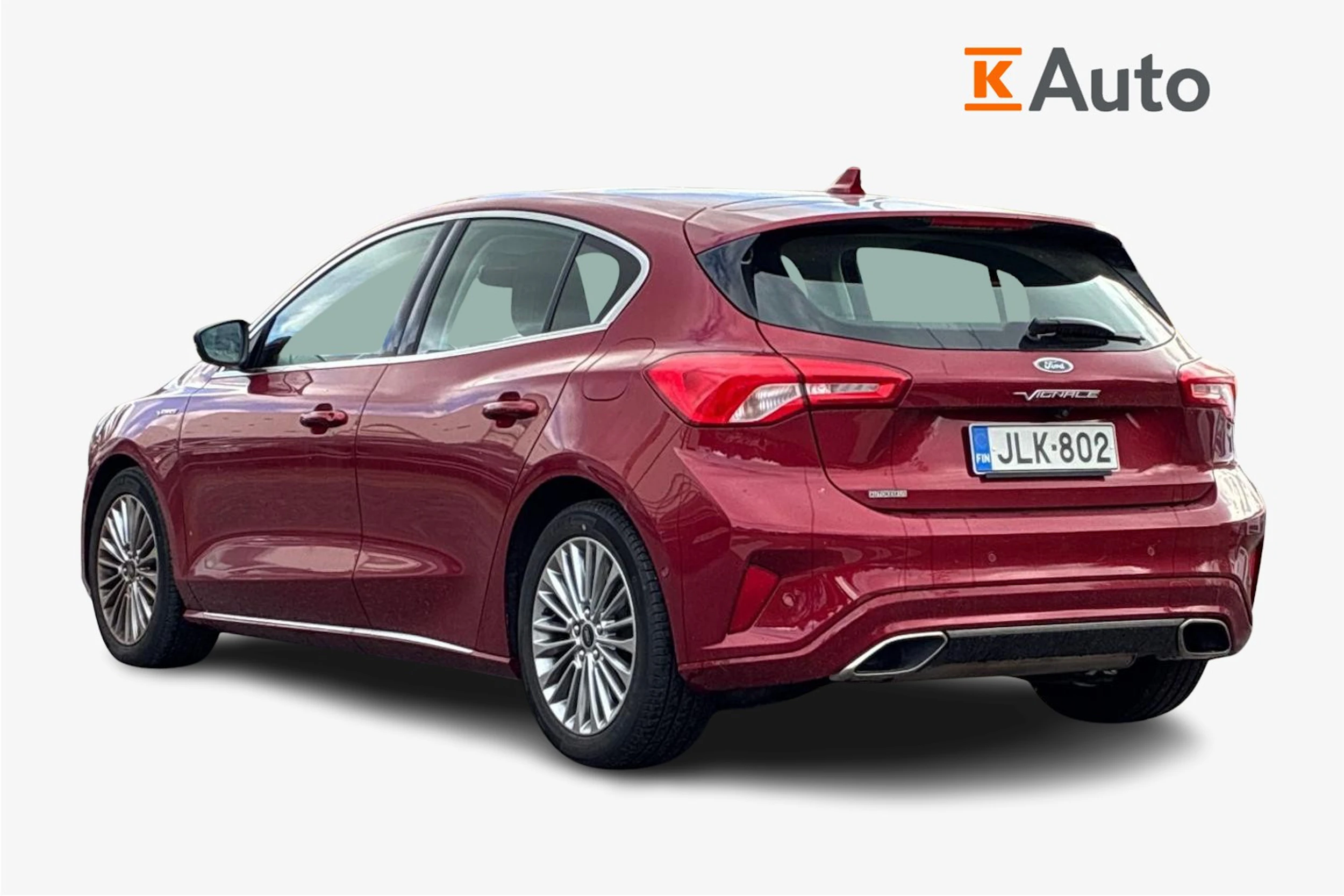 punainen Ford Focus 2020 kuva 2.