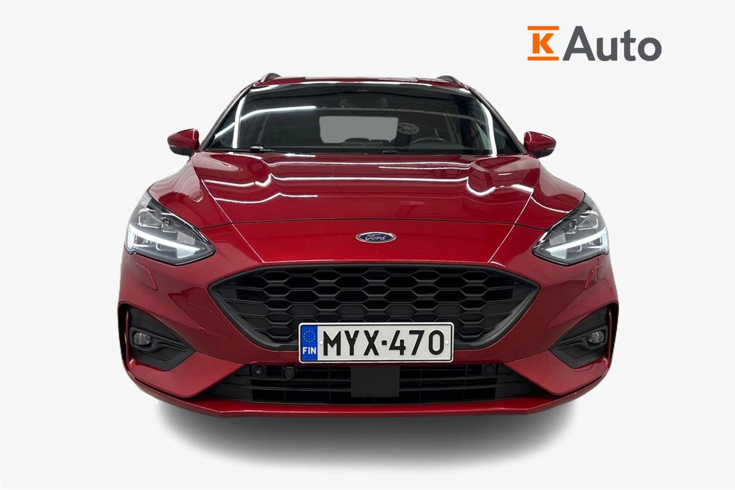punainen Ford Focus 2021 kuva 4.