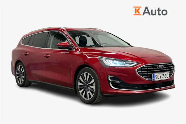 Ford Focus 1.0 EcoBoost Hybrid Powershift 155hv A7 Titanium Vignale Wagon | Tähän autoon 50.000 Plussa-pistettä