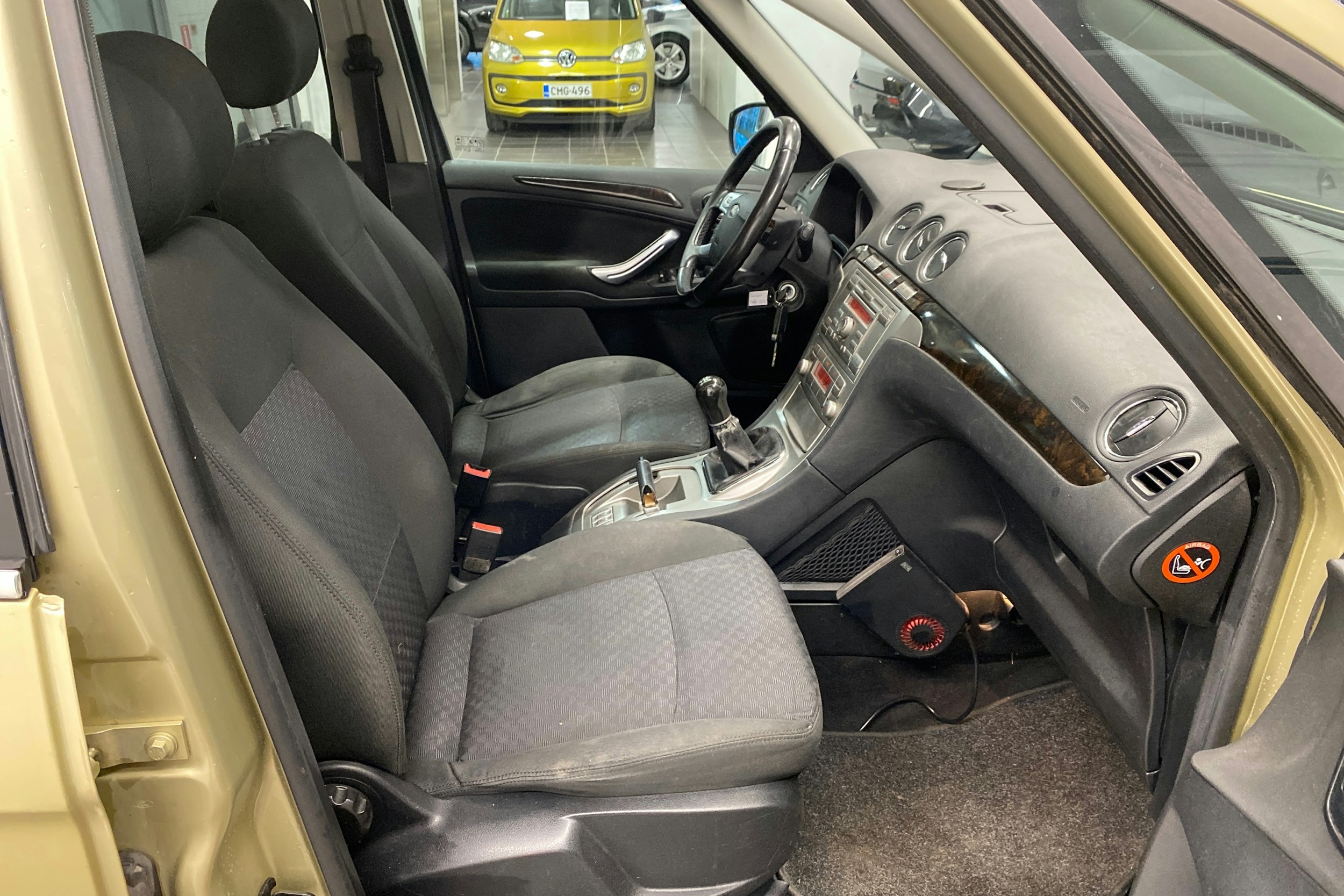 ruskea (beige) Ford Galaxy 2006 kuva 17.