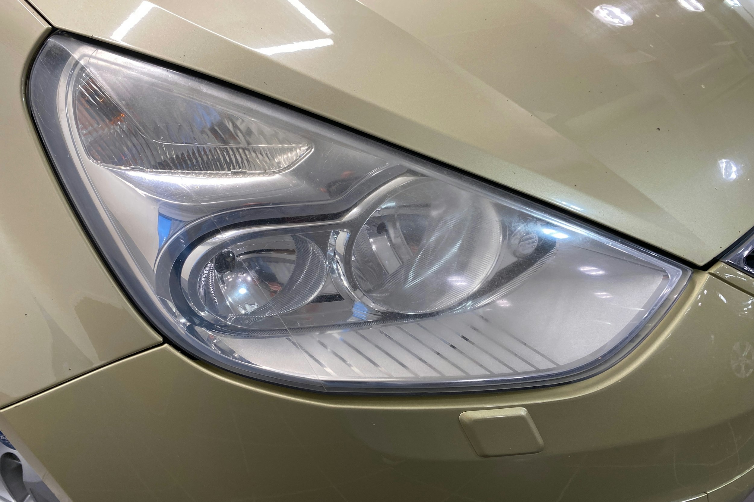 ruskea (beige) Ford Galaxy 2006 kuva 19.