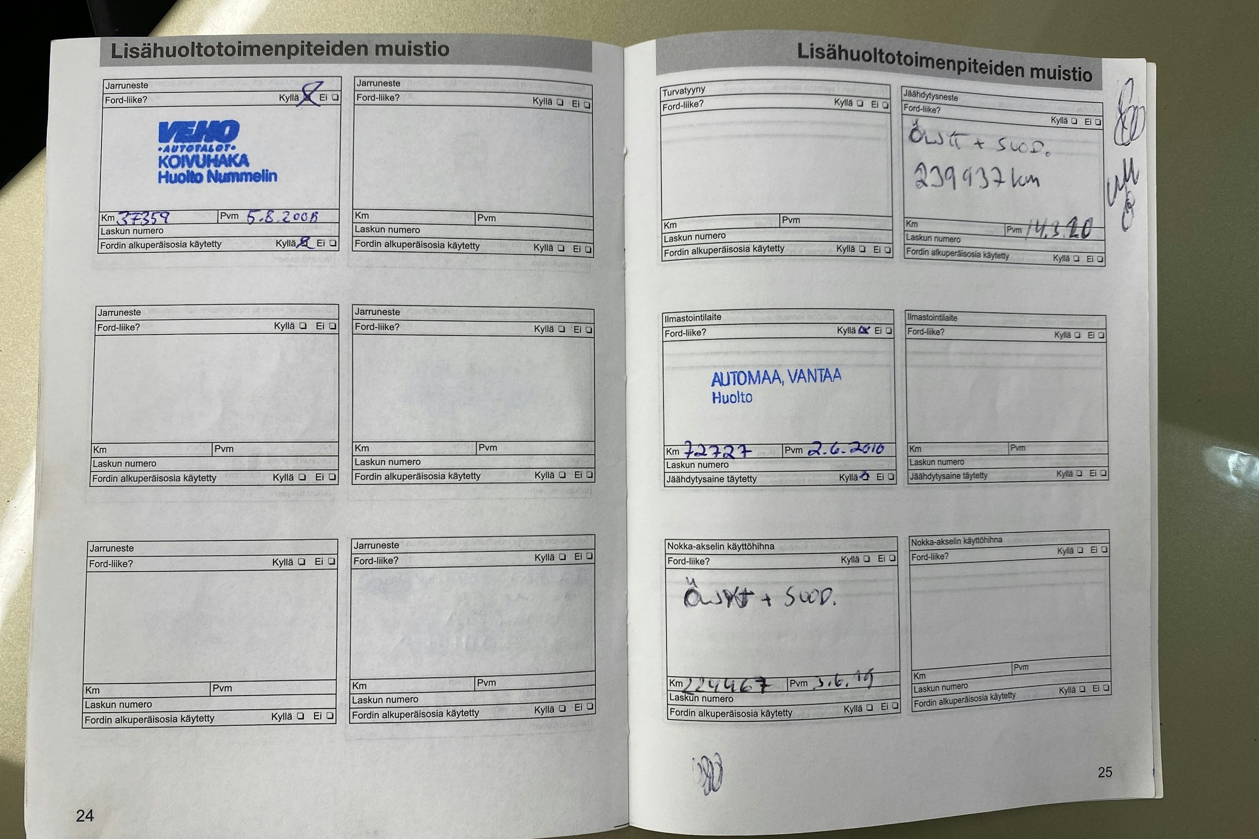 ruskea (beige) Ford Galaxy 2006 kuva 28.