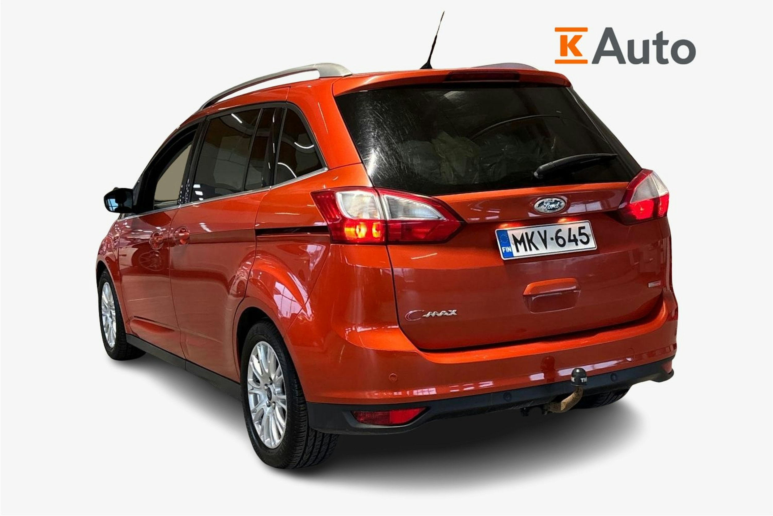 punainen Ford Grand C-Max 2012 kuva 2.