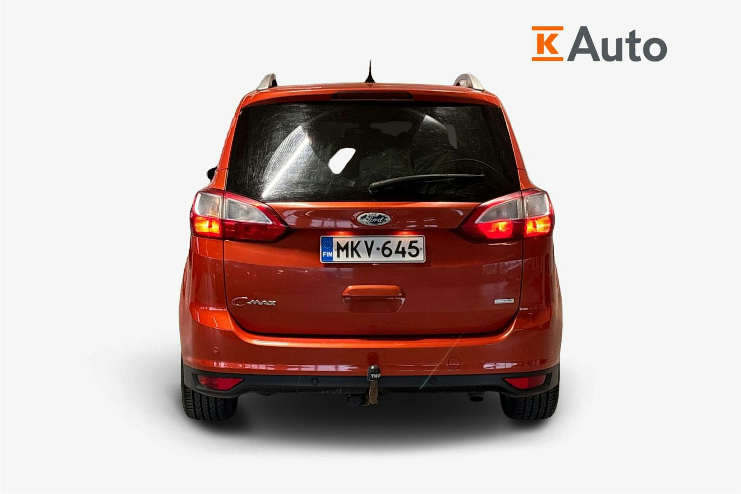 punainen Ford Grand C-Max 2012 kuva 3.