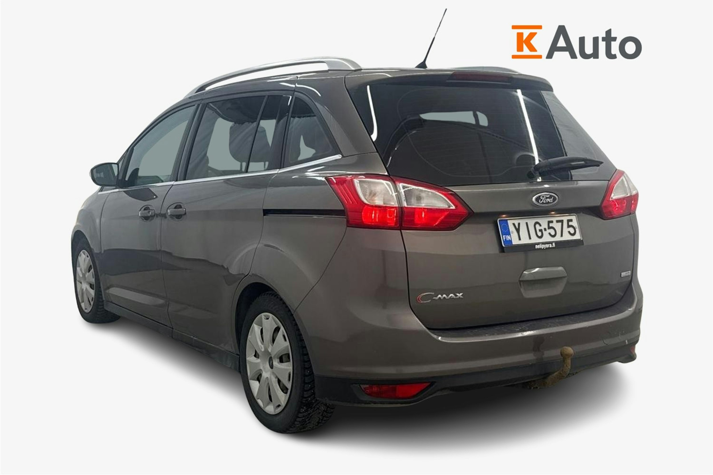 Ruskea (beige) Ford Grand C-Max 2013 kuva 2.