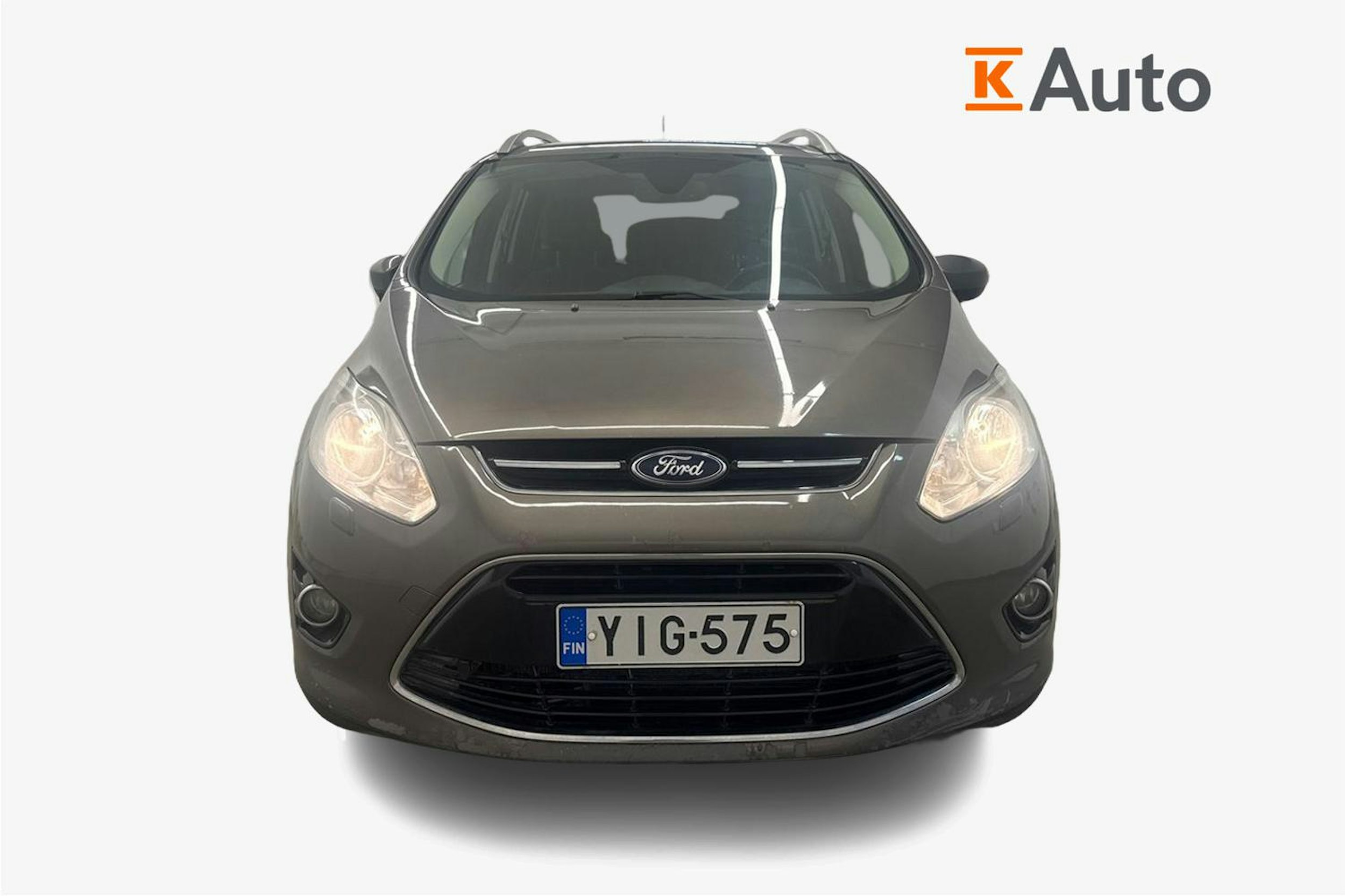 Ruskea (beige) Ford Grand C-Max 2013 kuva 4.