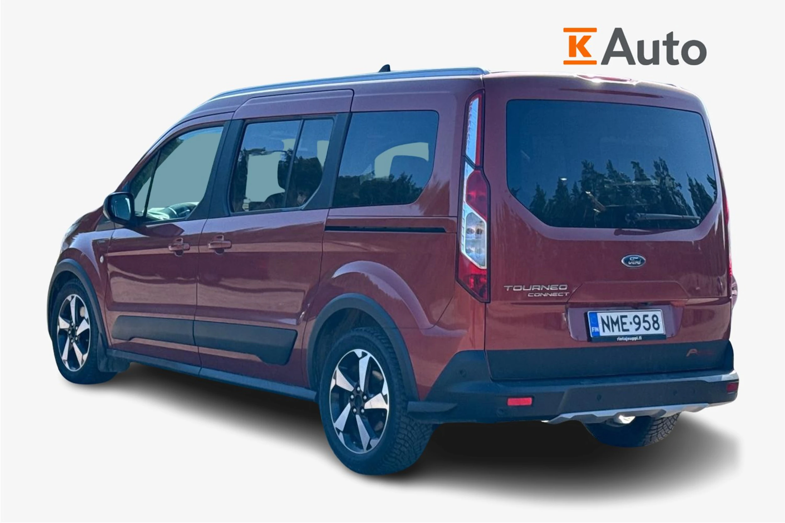 punainen Ford Grand Tourneo Connect 2021 kuva 2.
