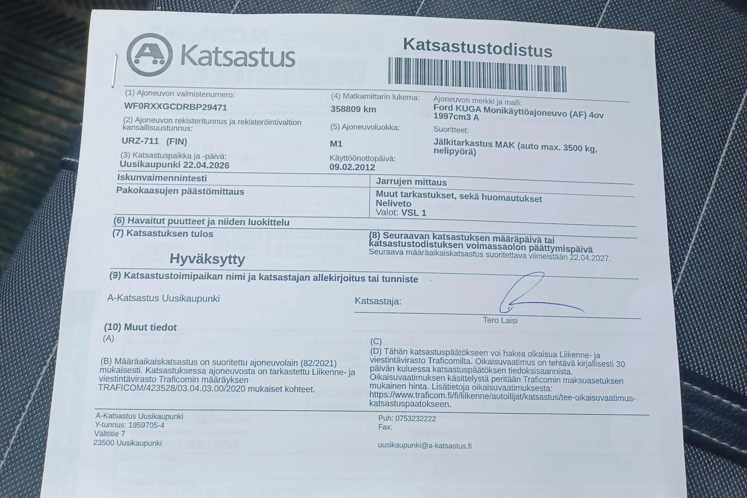 met. ruskea (beige) Ford Kuga 2012 kuva 4.