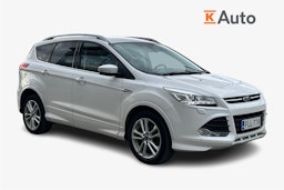 valkoinen Ford Kuga 2014 kuva 1.