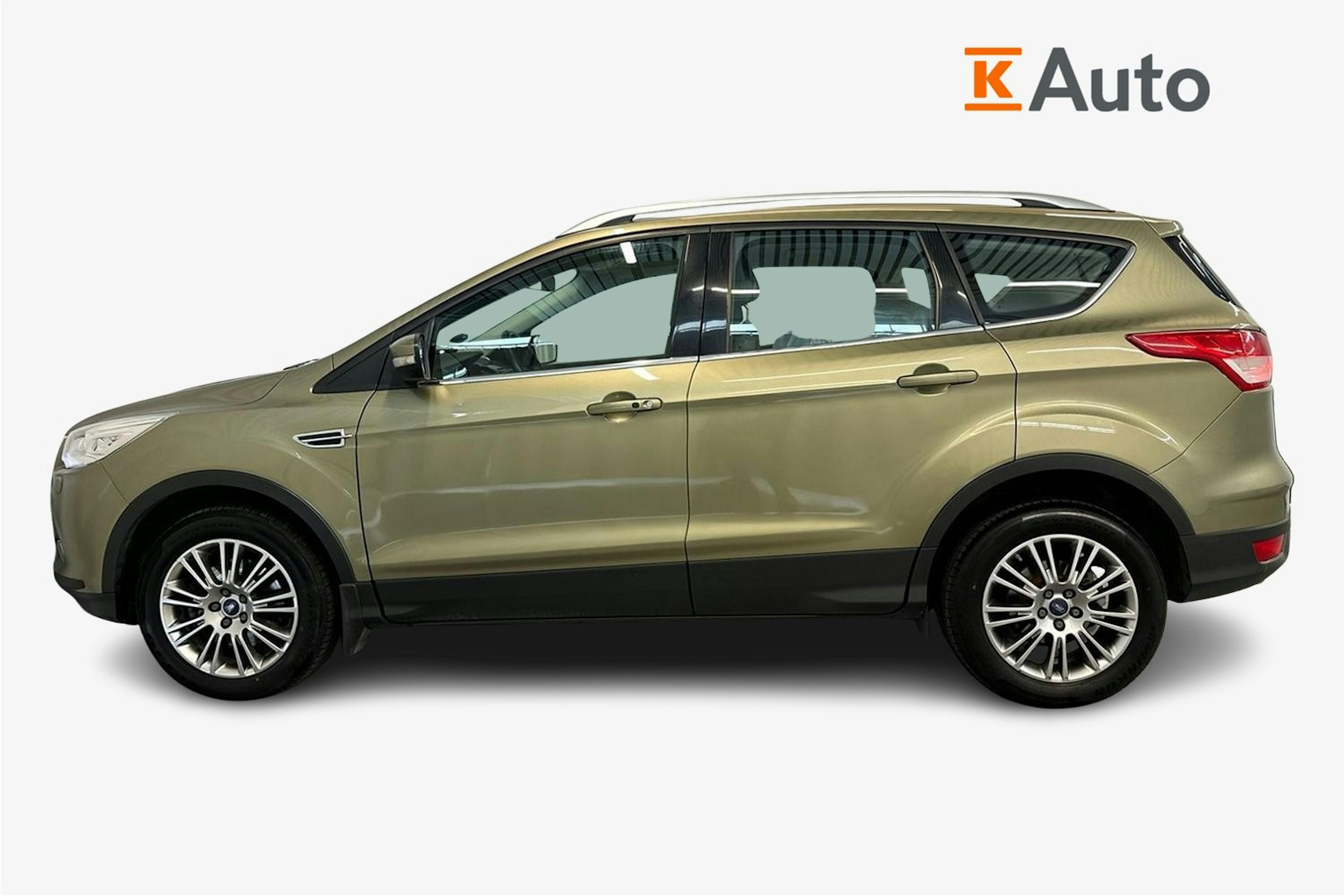 Vihreä Ford Kuga 2014 kuva 5.