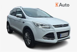 valkoinen Ford Kuga 2014 kuva 1.