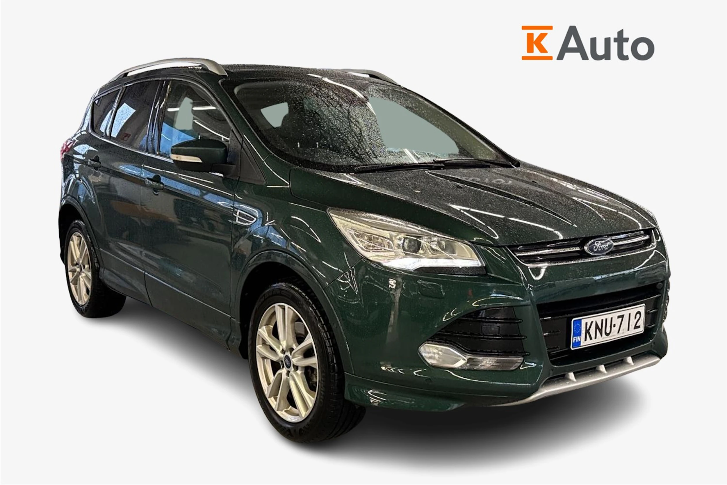 vihreä Ford Kuga 2016 kuva 1.