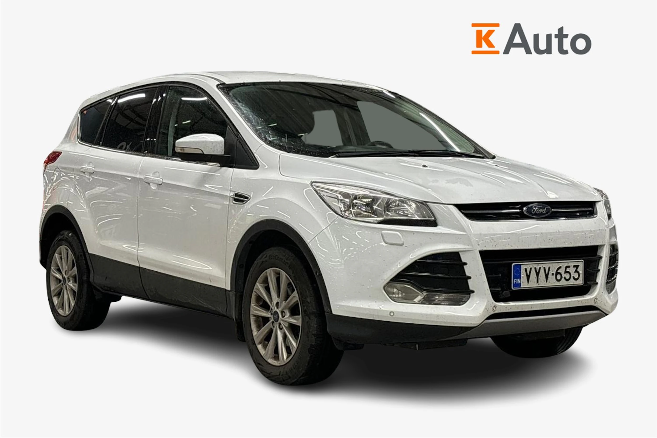 valkoinen Ford Kuga 2016 kuva 1.