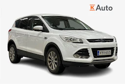 valkoinen Ford Kuga 2016 kuva 1.