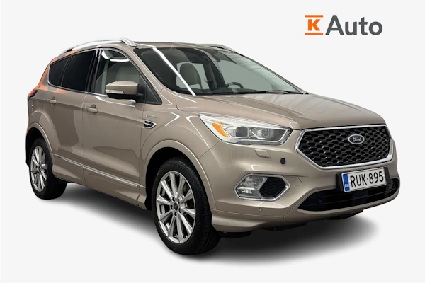 Ford Kuga 2,0TDCi 150 hv PowerShift AWD Vignale 5-ovinen | Webasto | Panorama | Muistipenkki | Nahkaverhoilu |