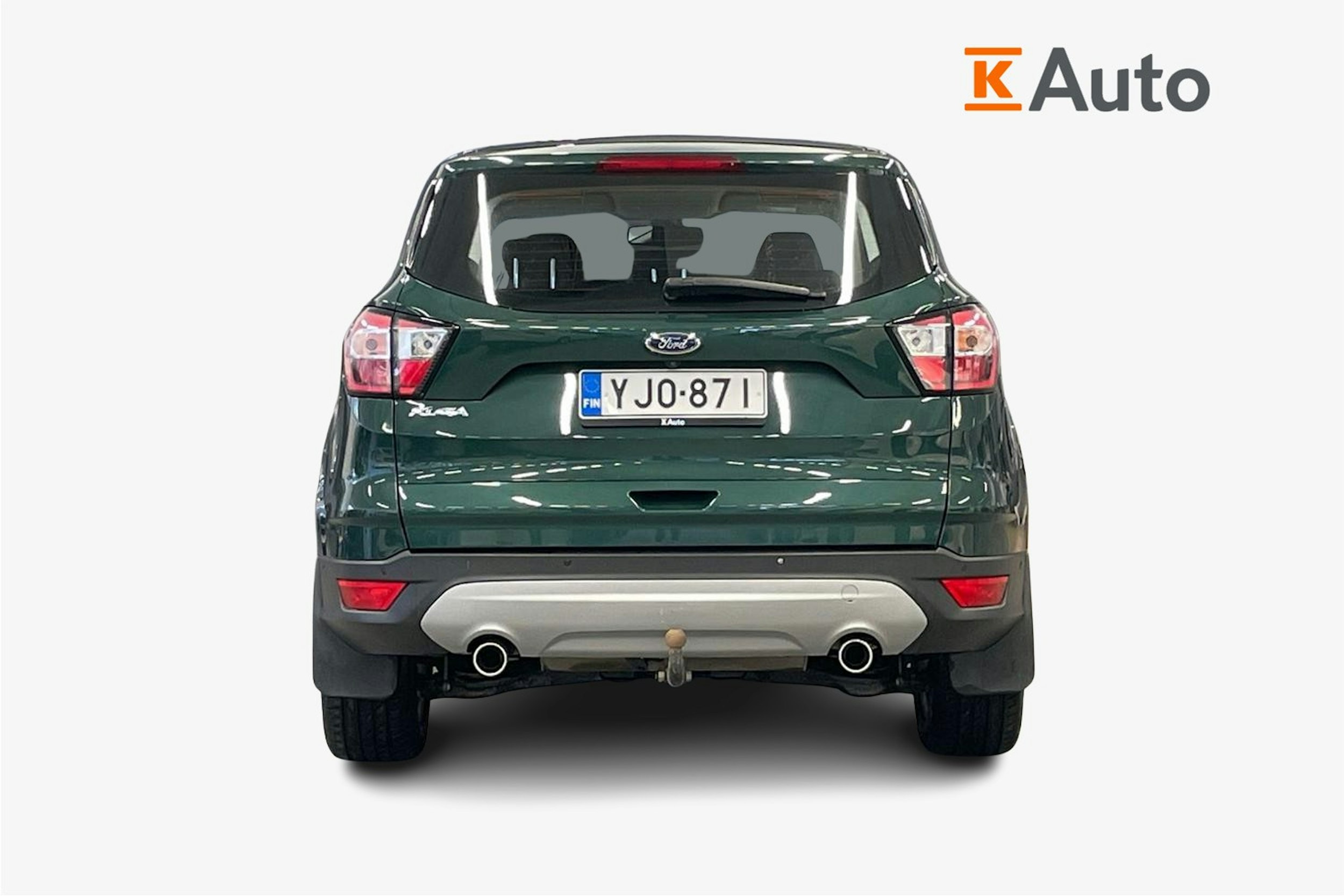 Vihreä Ford Kuga 2017 kuva 3.