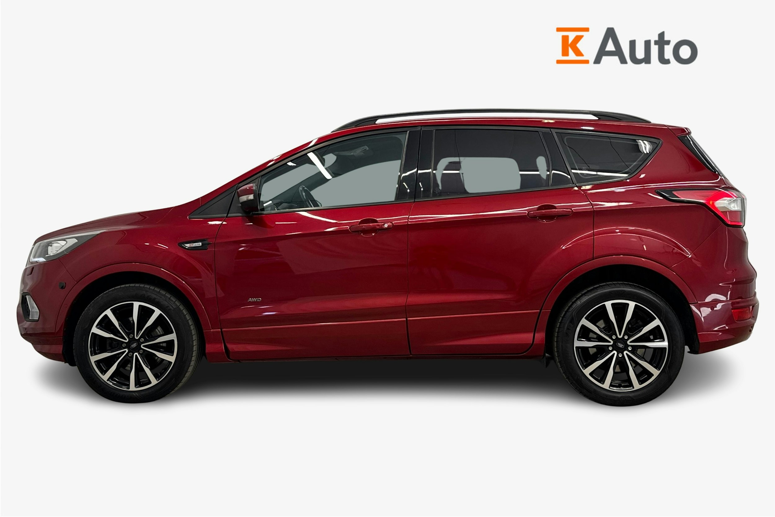 punainen Ford Kuga 2018 kuva 6.