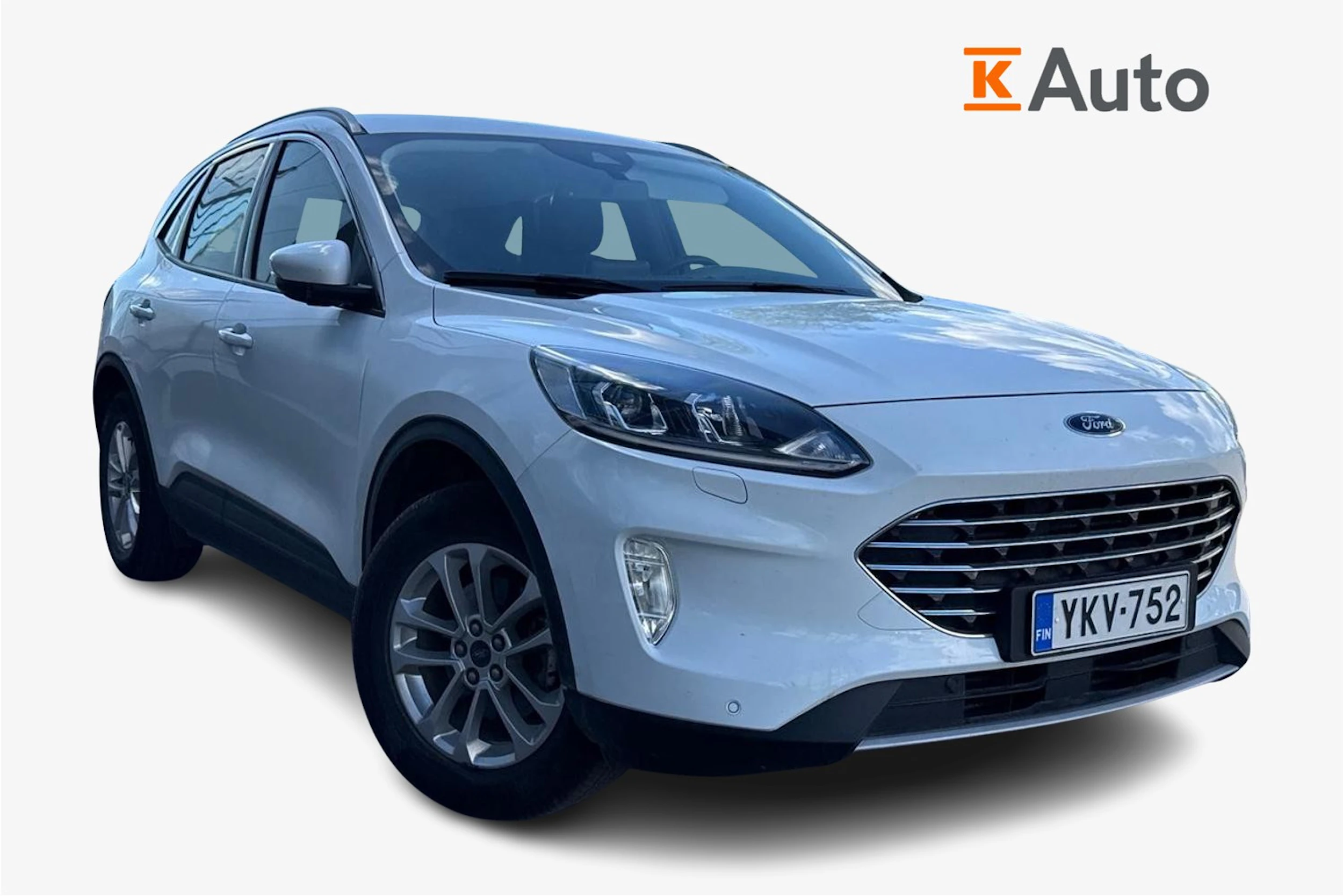 valkoinen Ford Kuga 2022 kuva 1.