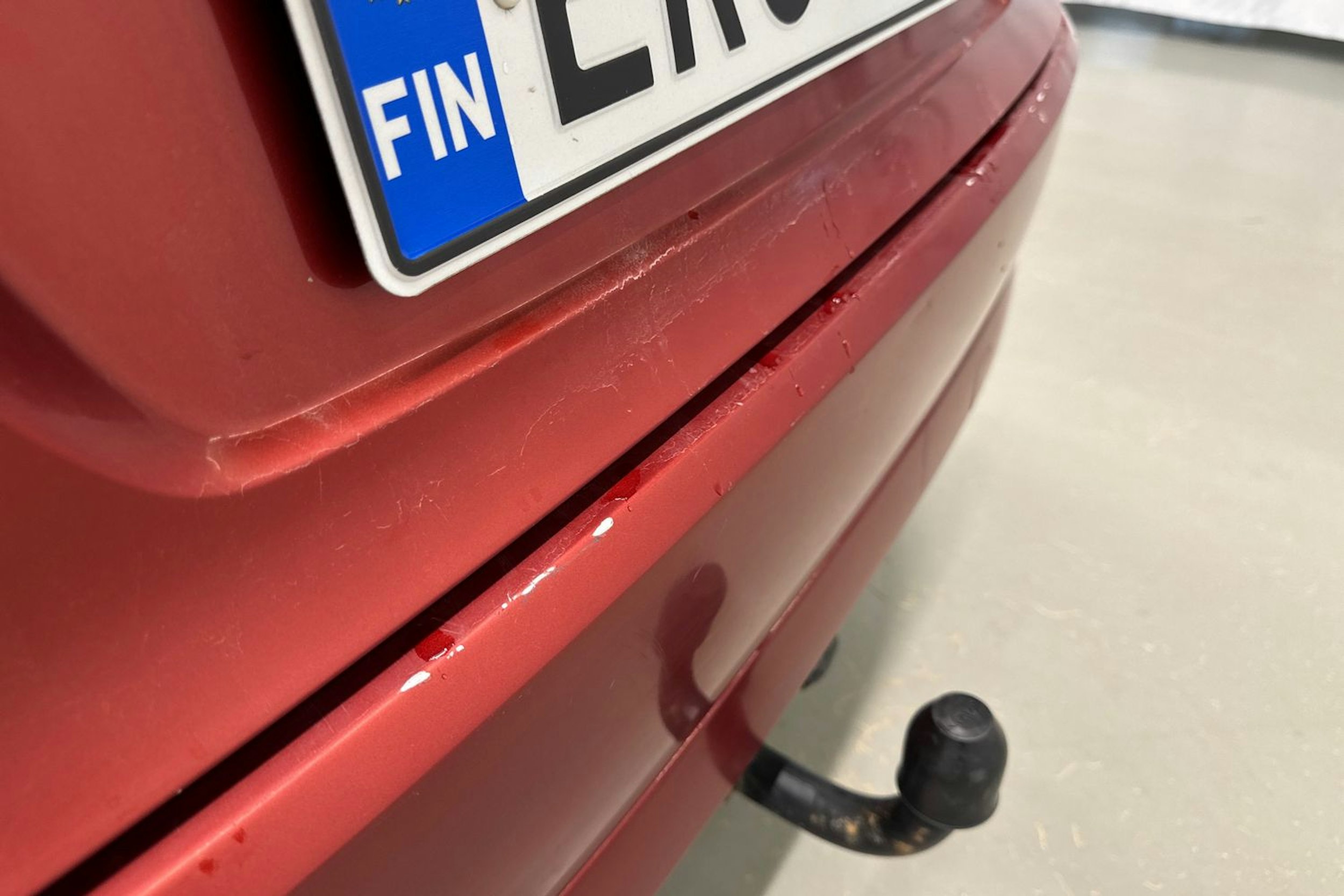 punainen Ford Mondeo 2008 kuva 15.