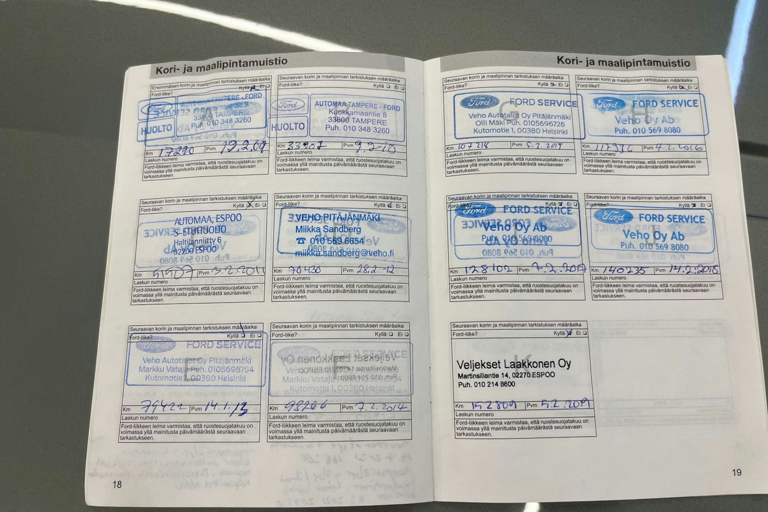 harmaa Ford Mondeo 2008 kuva 33.