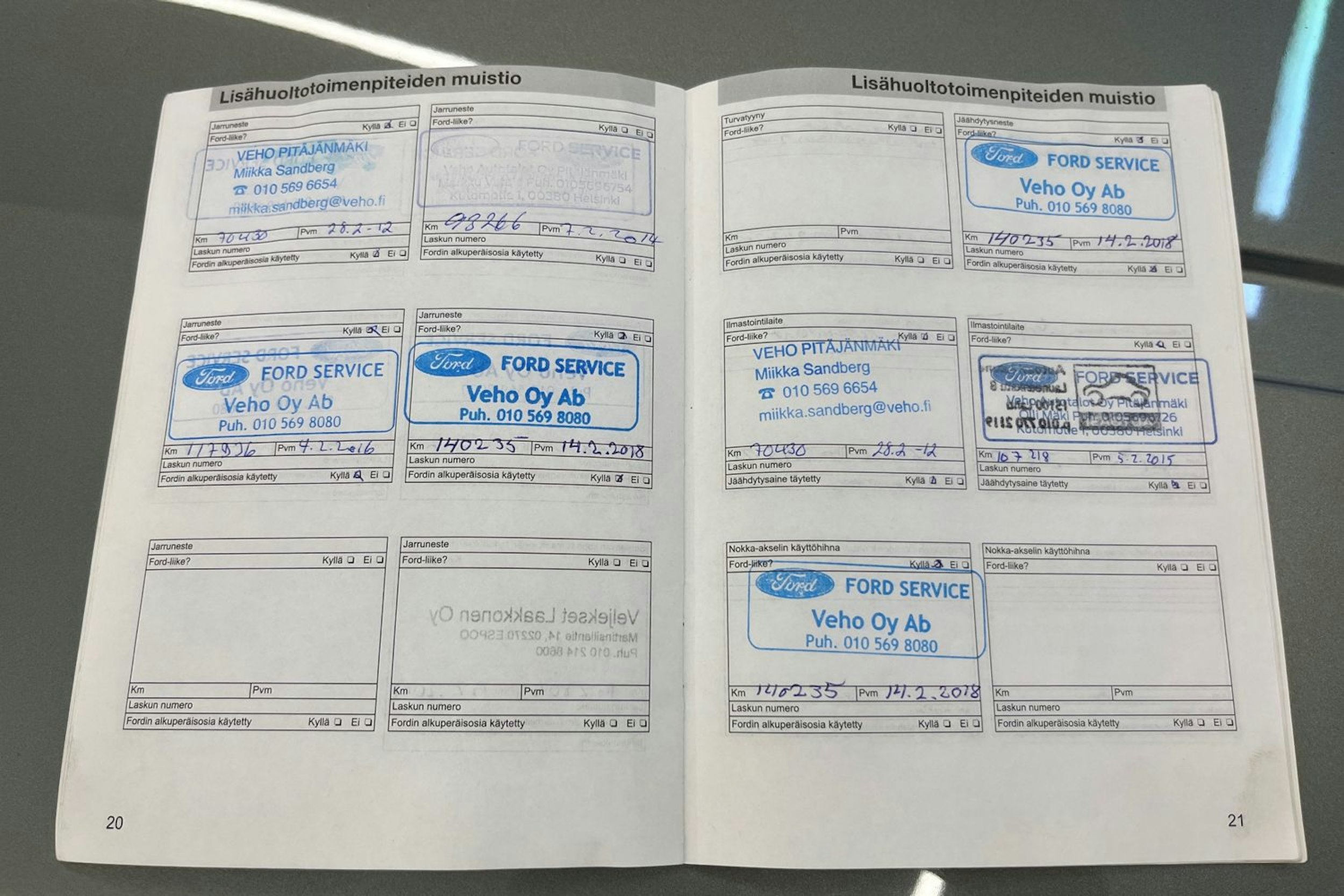 harmaa Ford Mondeo 2008 kuva 34.