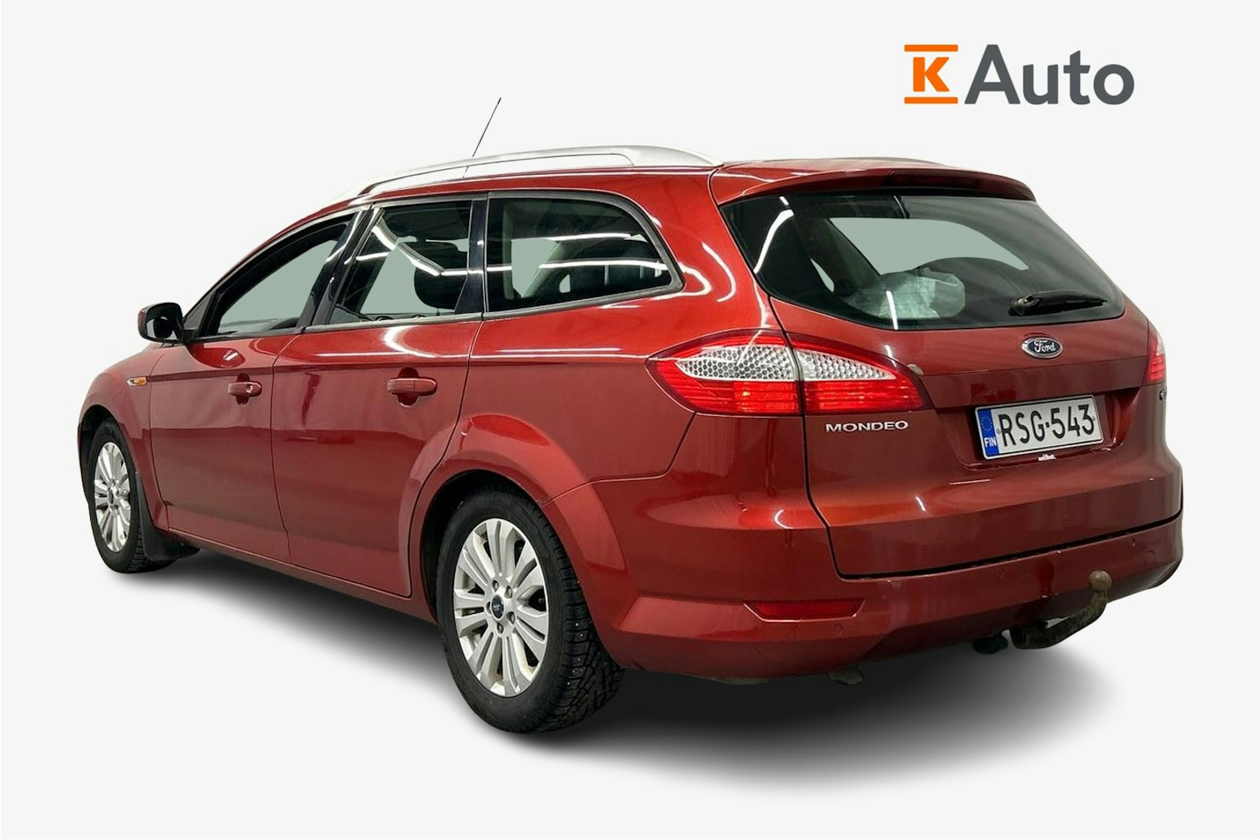 punainen Ford Mondeo 2009 kuva 2.