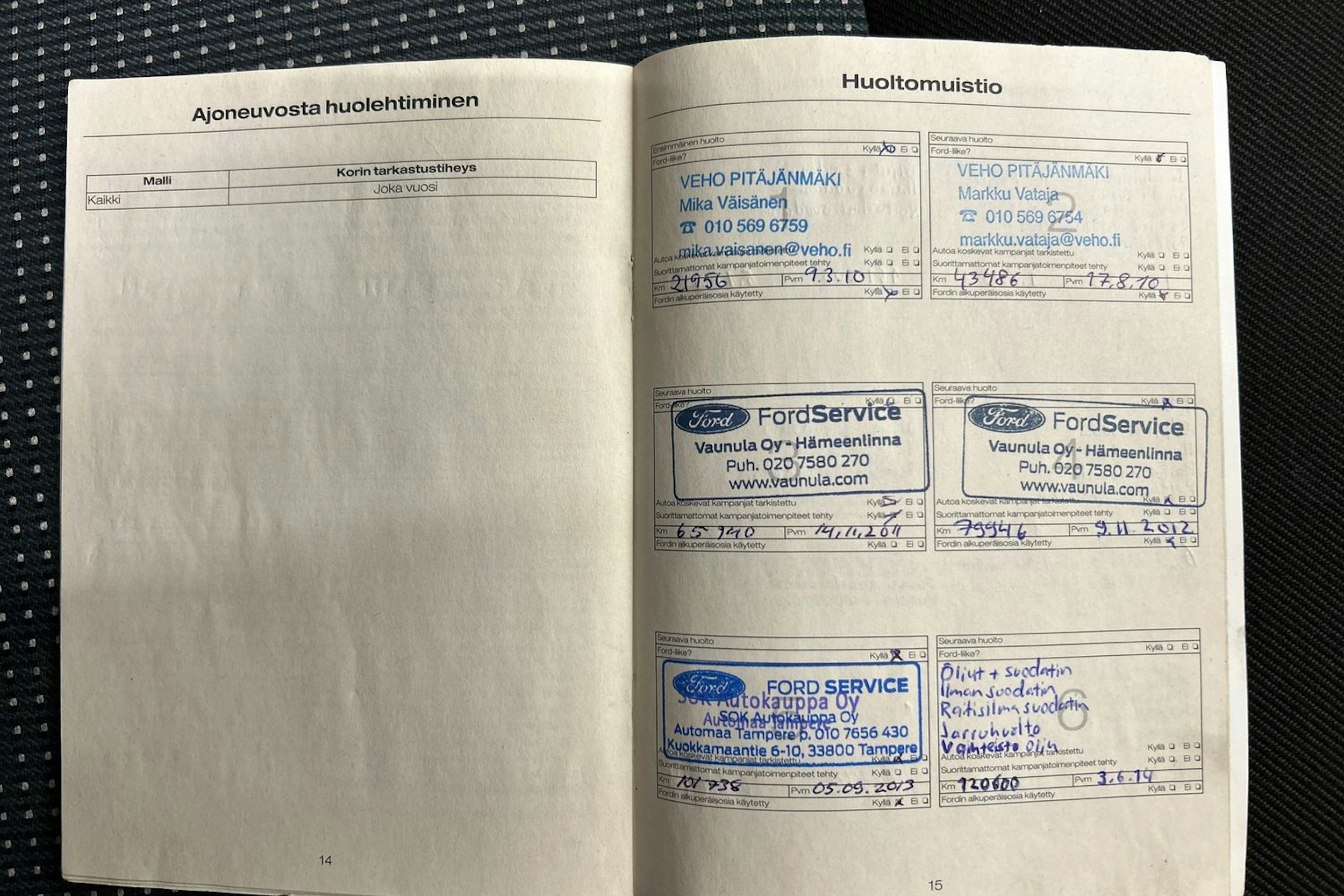 punainen Ford Mondeo 2009 kuva 24.