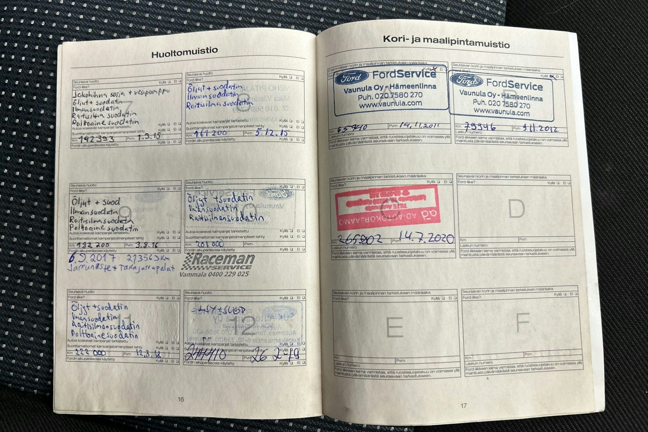 punainen Ford Mondeo 2009 kuva 25.