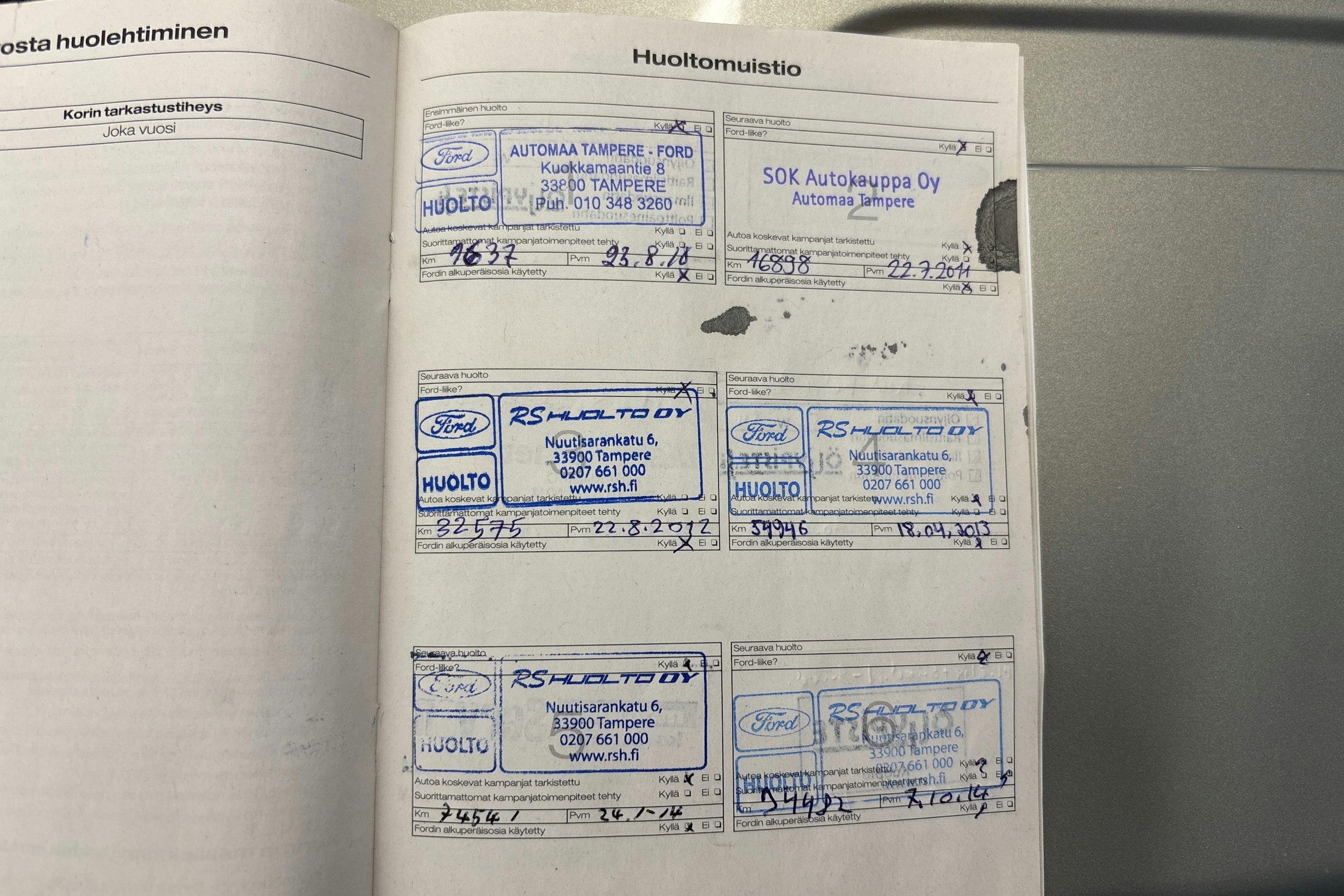 harmaa Ford Mondeo 2009 kuva 27.