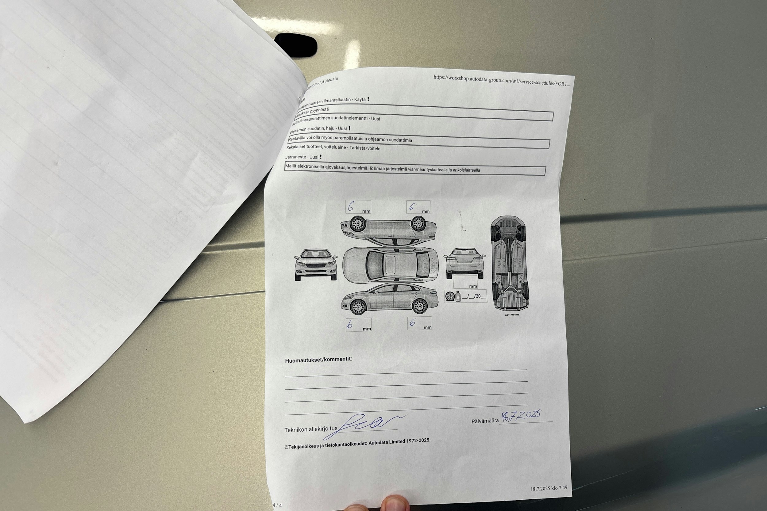 harmaa Ford Mondeo 2009 kuva 36.