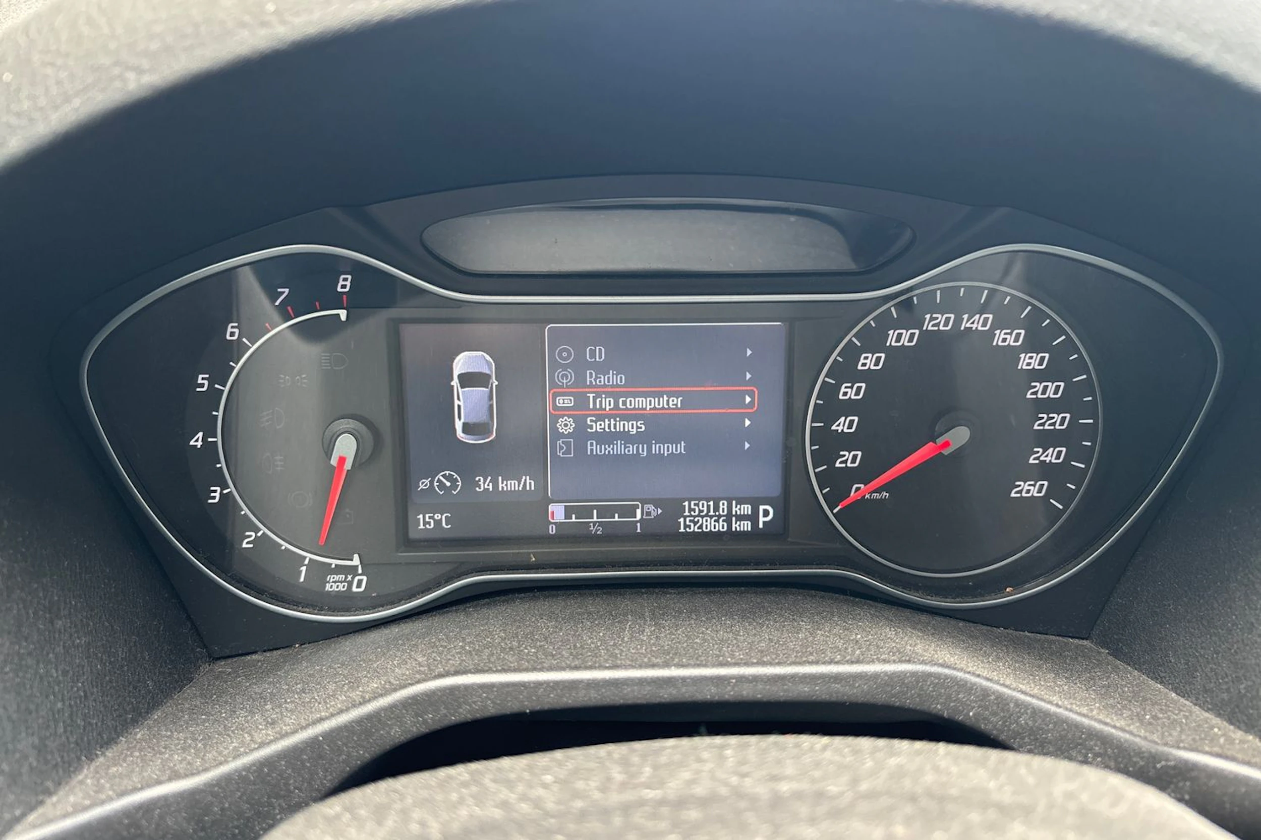 vihreä Ford Mondeo 2011 kuva 6.