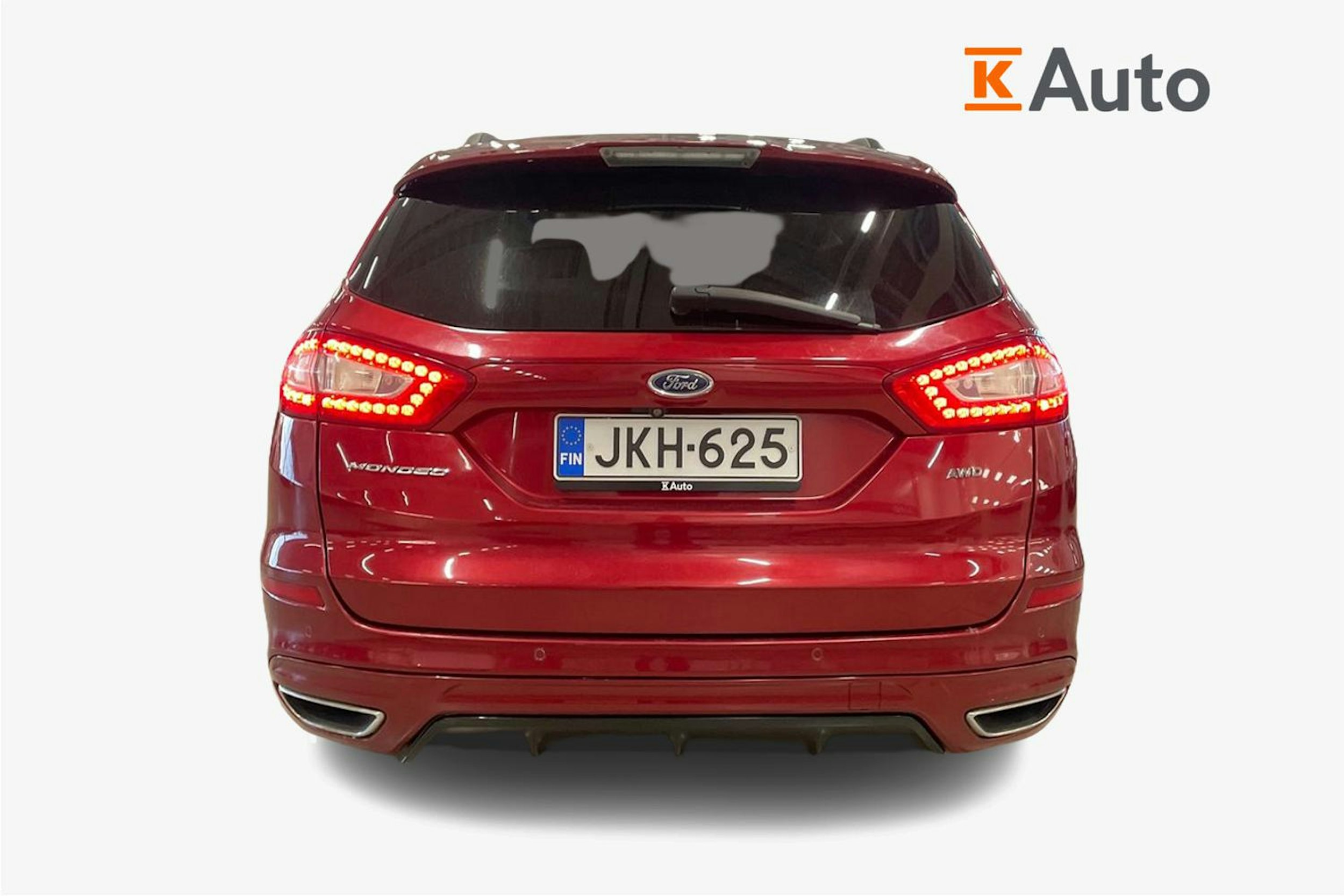 punainen Ford Mondeo 2016 kuva 3.