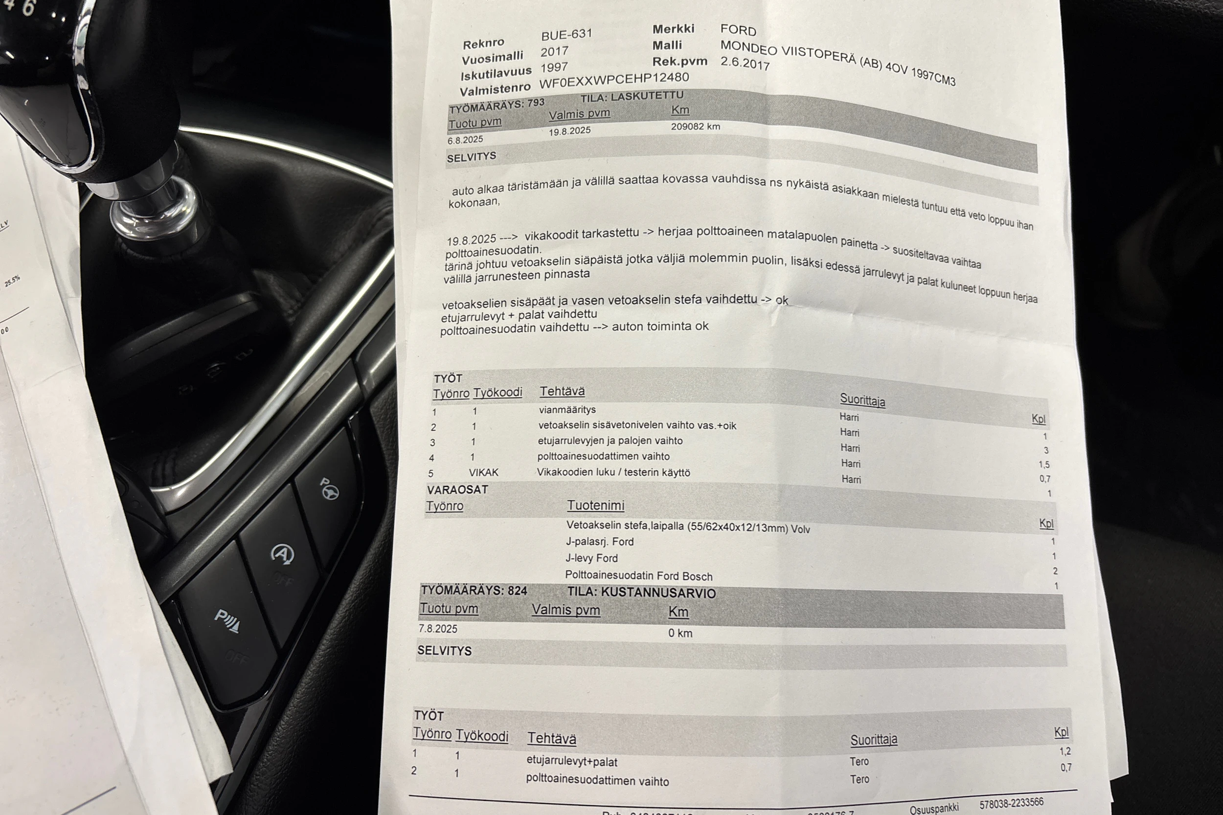 musta Ford Mondeo 2017 kuva 42.