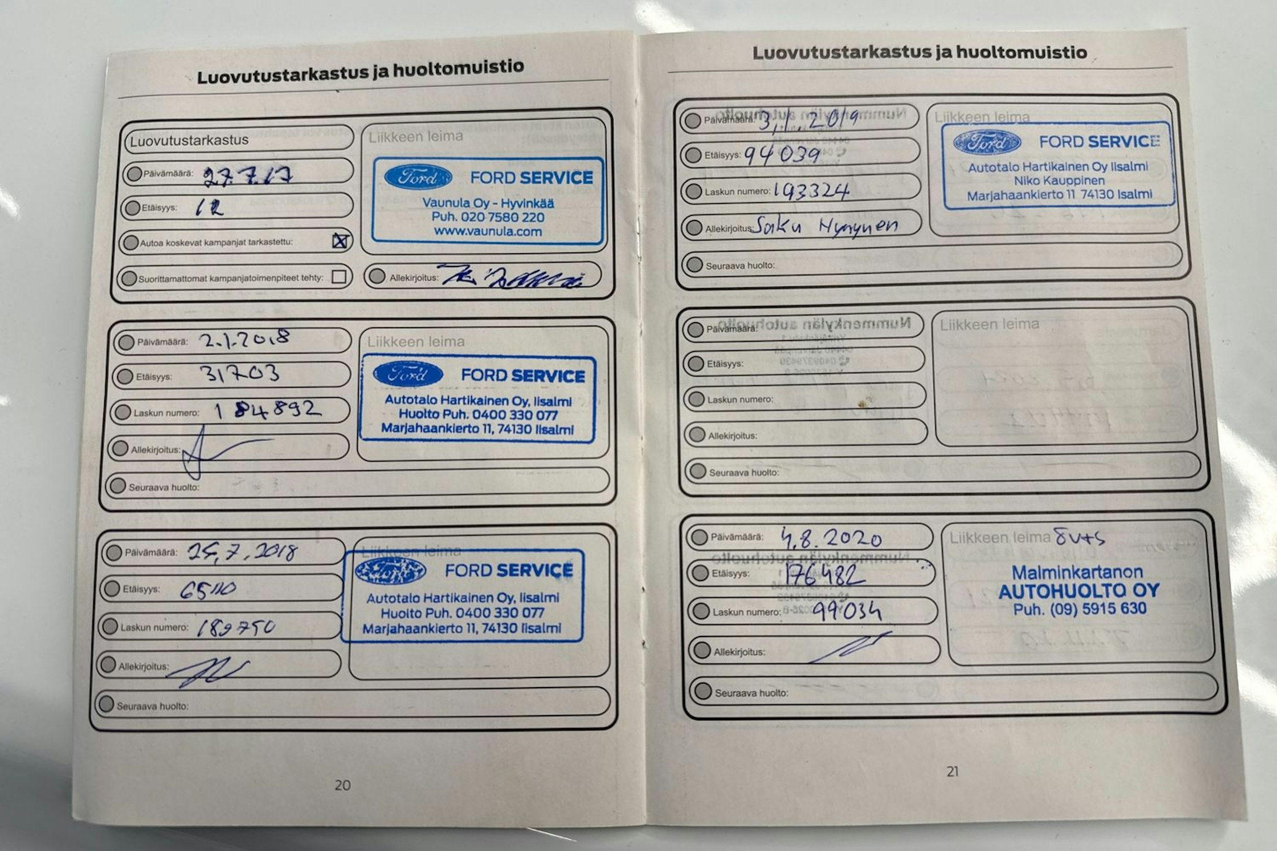 valkoinen Ford Mondeo 2017 kuva 29.