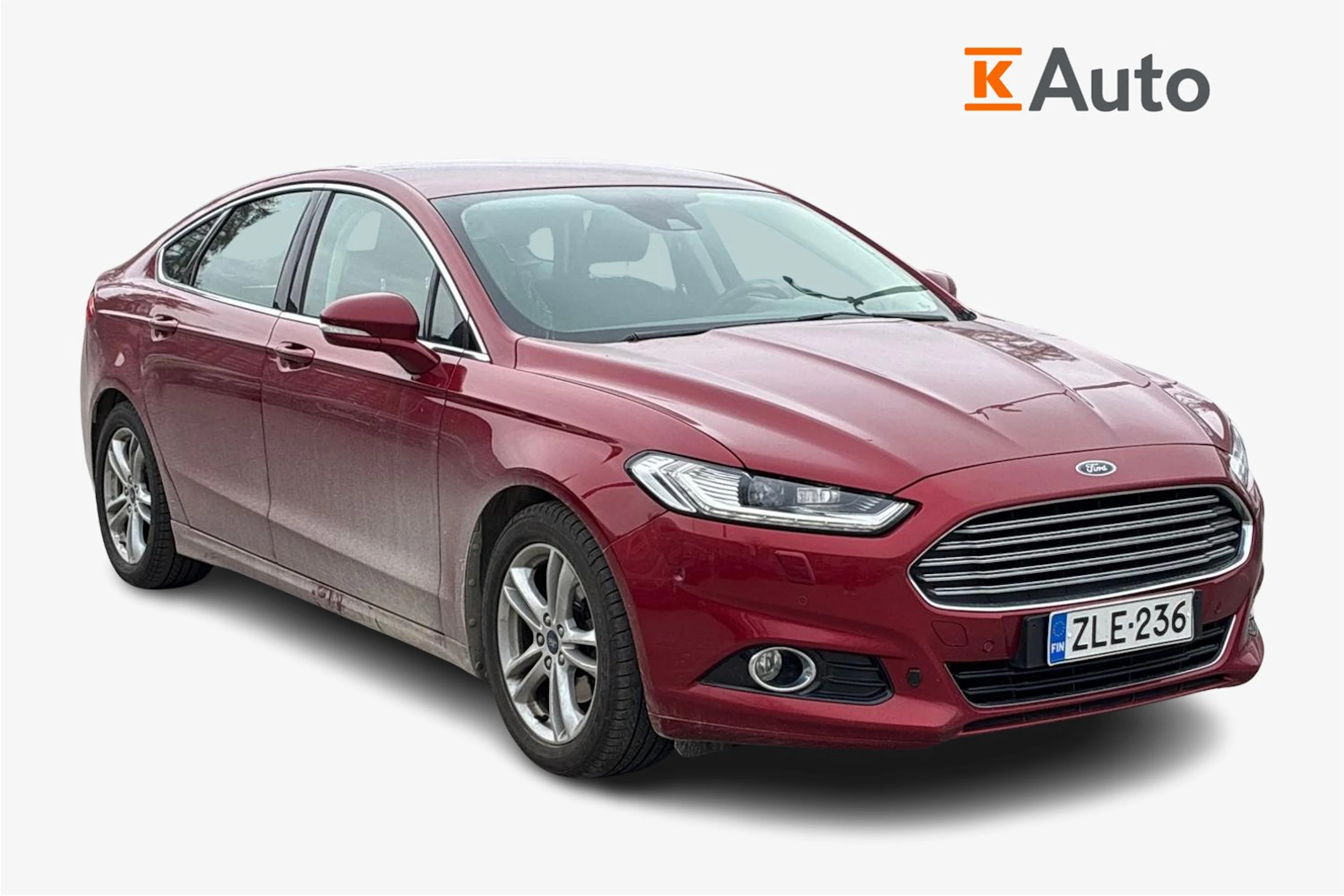punainen Ford Mondeo 2017 kuva 1.