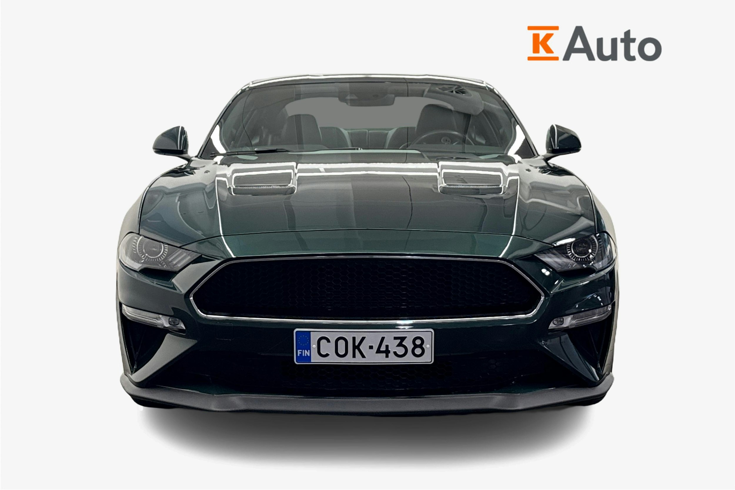 met. vihreä Ford Mustang 2020 kuva 4.